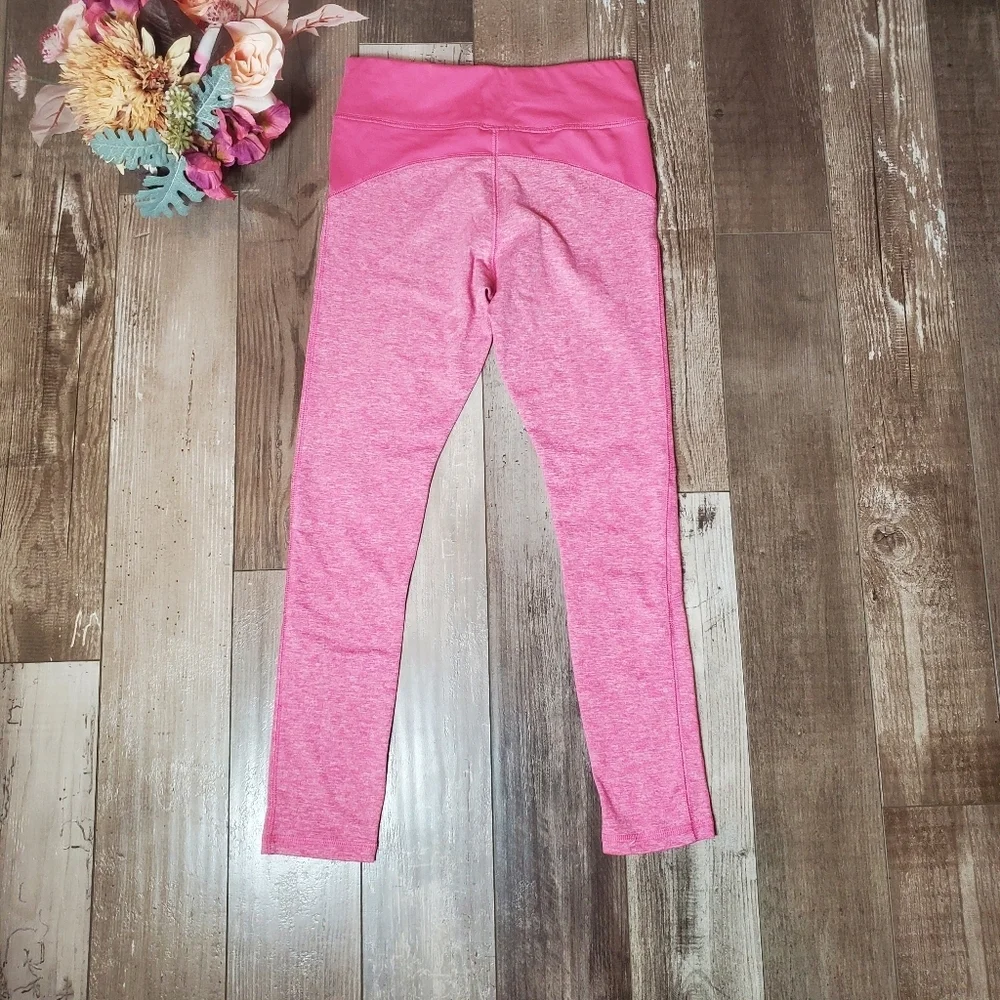 OshKosh B'gosh Girls Barbiecore Pink Active High-Rise Leggings Size 12 EUC